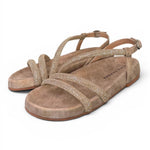 Sandalo strass bronzo Alma en Pena<BR/> 