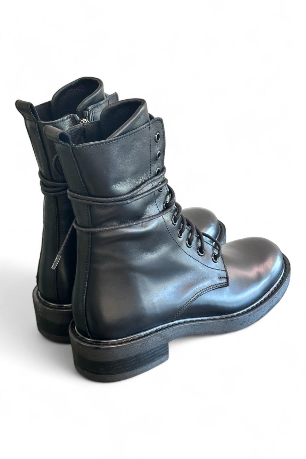 Anfibio donna in pelle nera Metisse<BR/> 