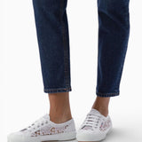 Sneaker Superga Cotu Macramé bianca 