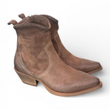 Stivaletto texano suede mustang Metisse<BR/> 