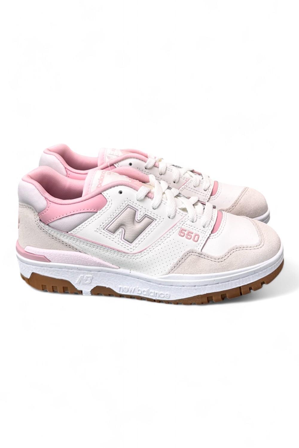 Sneaker New Balance BBW550 NL bianco rosa donna 