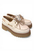 Scarpa barca XL pelle bianca Antica Bottega