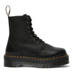 Anfibio platform Jadon III in pelle Pisa nero 