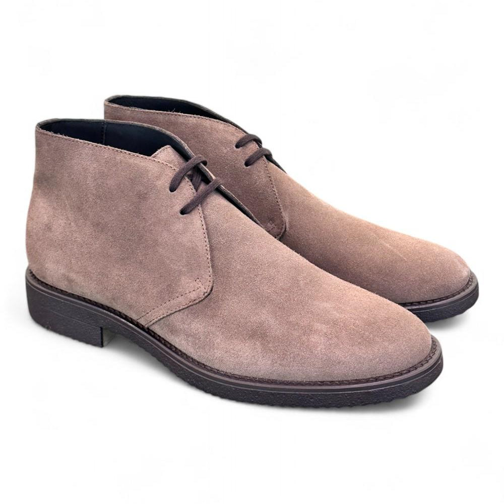 Polacco uomo suede gianduia Antica Cuoieria 