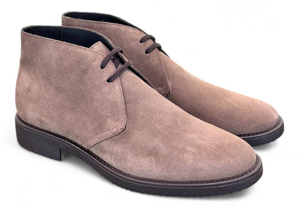 Polacco uomo suede gianduia Antica Cuoieria 