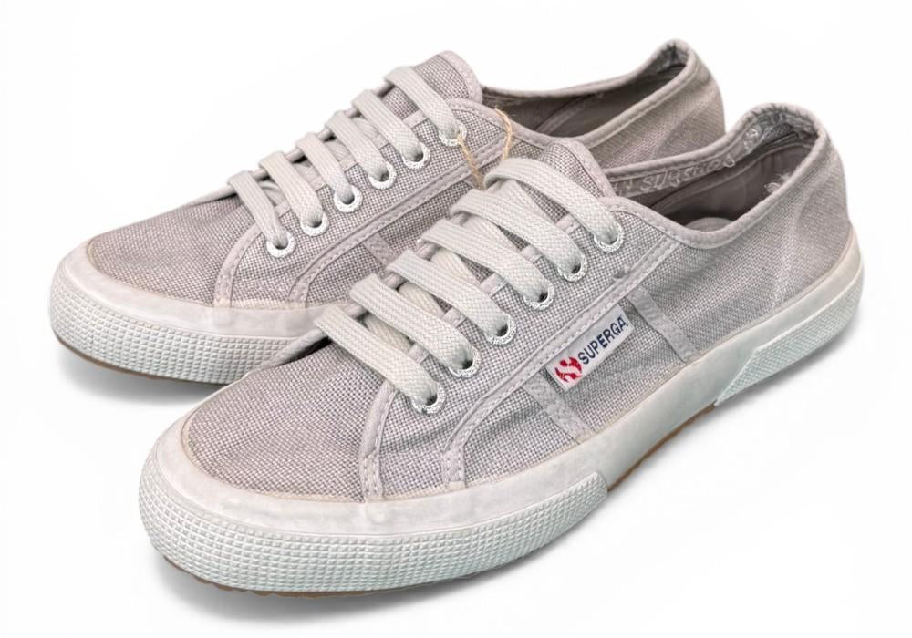 Sneaker uomo Superga 2750 cotton dyed grey lt 