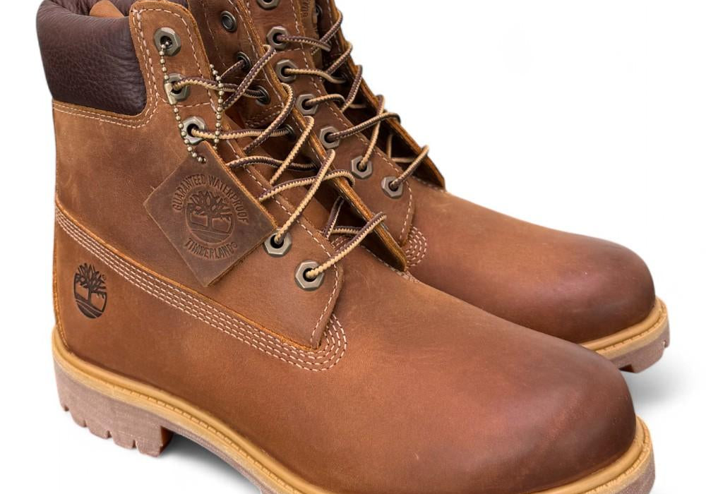 Anfibio Impermeabile Timberland® Premium 6-Inch da Uomo in marrone TB120794 