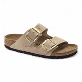 Ciabatta Arizona Big Buckle nabuk Sandcastle Birkenstock 1024064 