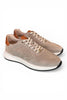 Sneaker run suede taupe Ambitious