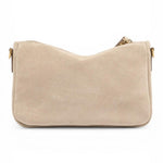 Pochette Nora suede nude piccola Gianni Chiarini<BR/> 