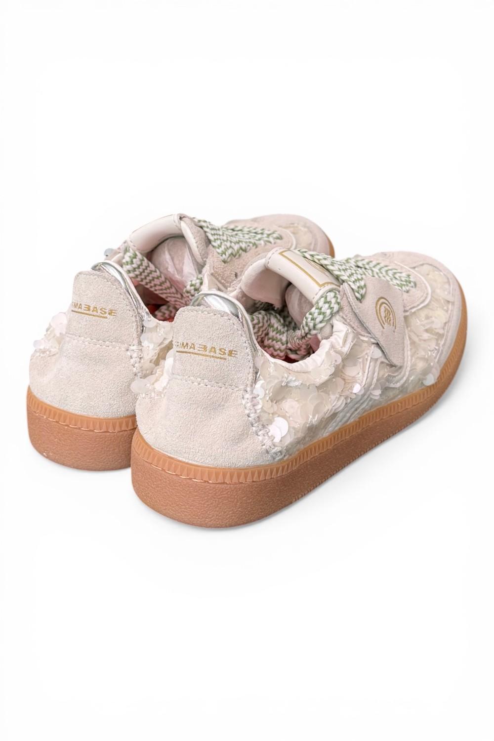 Sneaker low perla paillettes Primabase<BR/> 