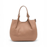 Borsa Dua piccola Clay Naturale Gianni Chiarini<BR/> 