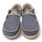 Sneaker uomo wally braided blu night Hey Dude 