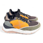 Sneaker uomo Doro verde nero giallo munich 