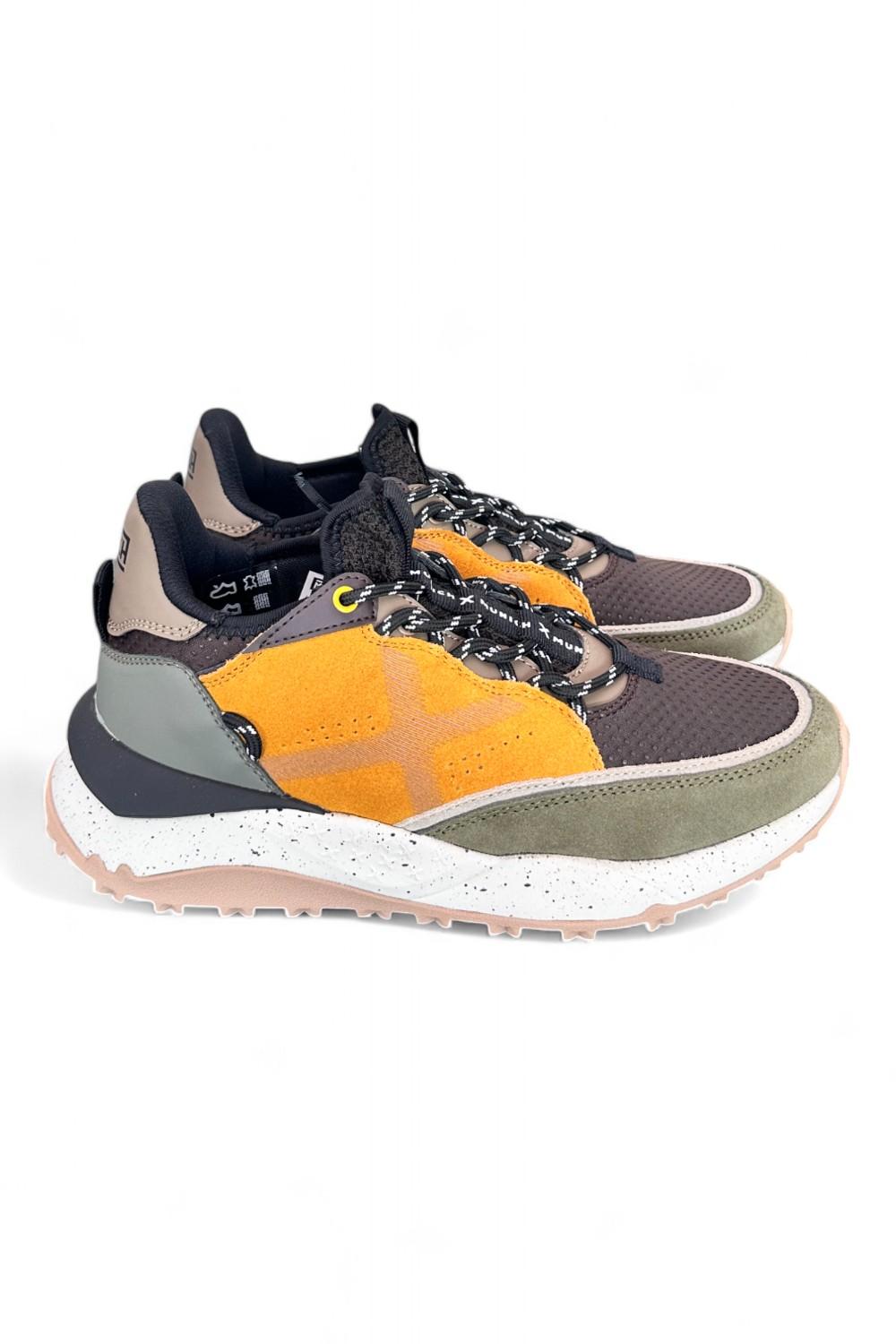 Sneaker uomo Doro verde nero giallo munich 