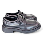 Mocassino Ash Miracle pelle nera<BR/> 