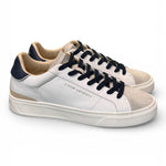 Sneaker bianca grigia blu Crime London 