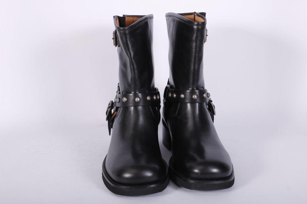 Stivaletto biker nero Emanuel Vee 