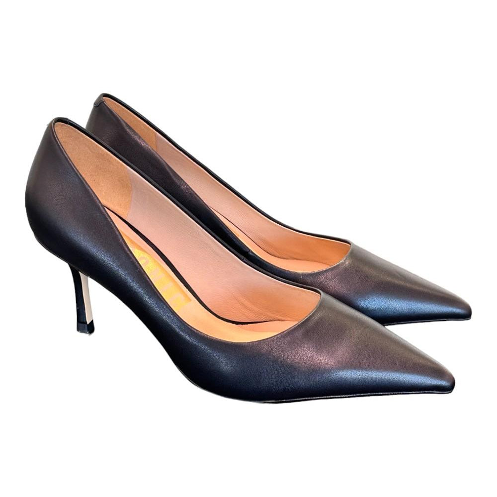Decolté nappa nero tacco 70 CHICONIC<BR/> 