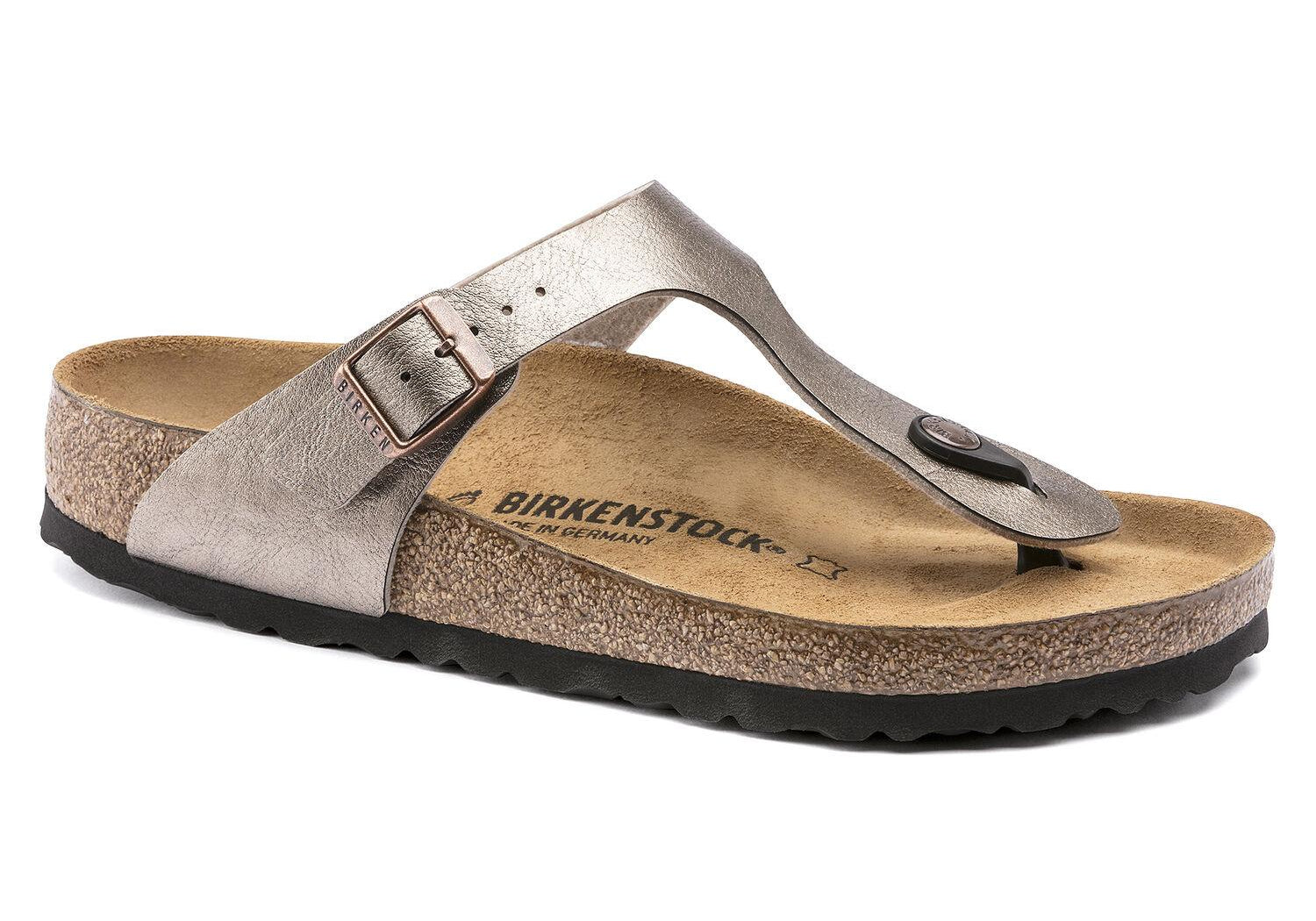 Ciabatta infradito Gizeh bronzo birko flor Birkenstock 