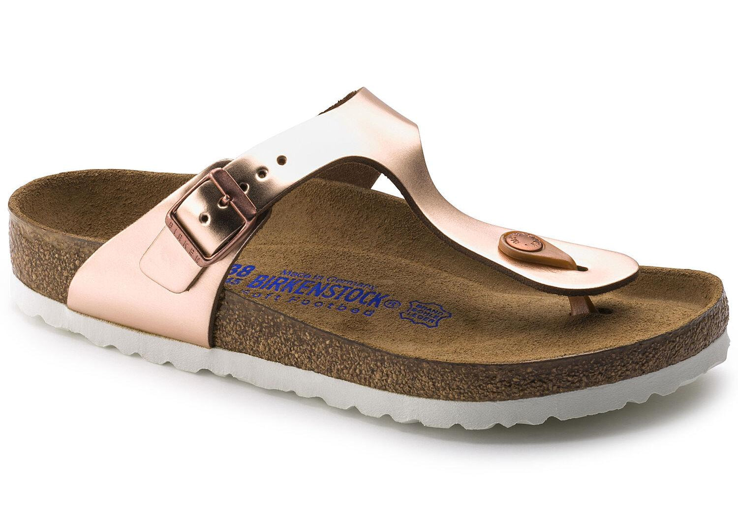 Ciabatta infradito Gizeh birko flor rame Birkenstock 