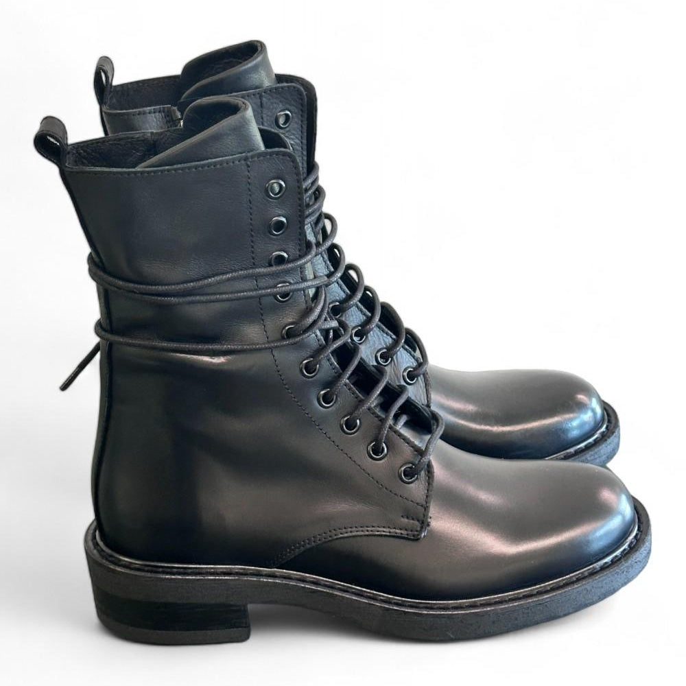Anfibio donna in pelle nera Metisse<BR/> 