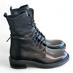 Anfibio donna in pelle nera Metisse<BR/> 