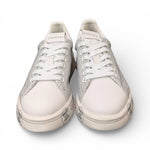 Sneaker donna Belle 8158 Premiata bianca strass argento 