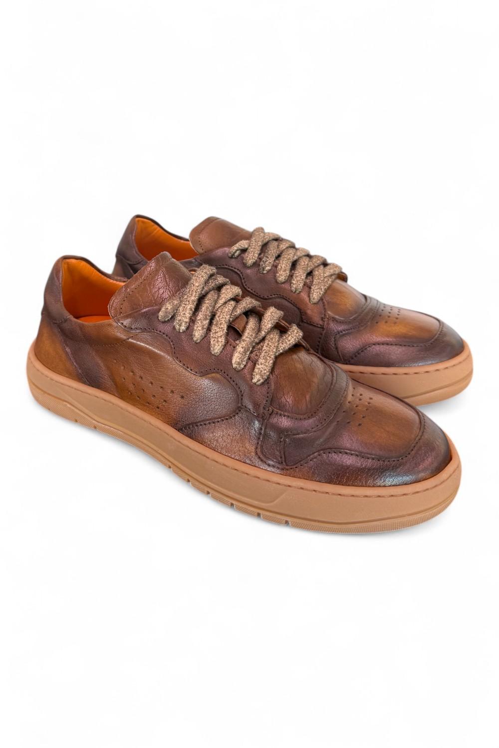 Sneaker pelle cuoio F.lli Rennella 