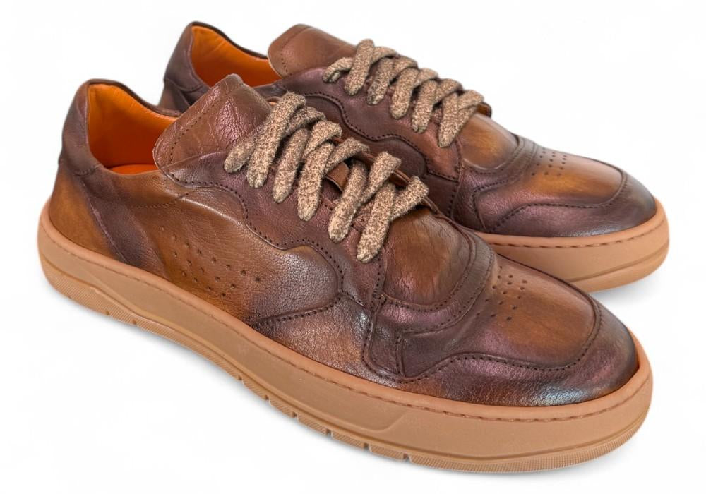 Sneaker pelle cuoio F.lli Rennella 