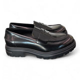 Mocassino spazzolato nero Uma Parker 