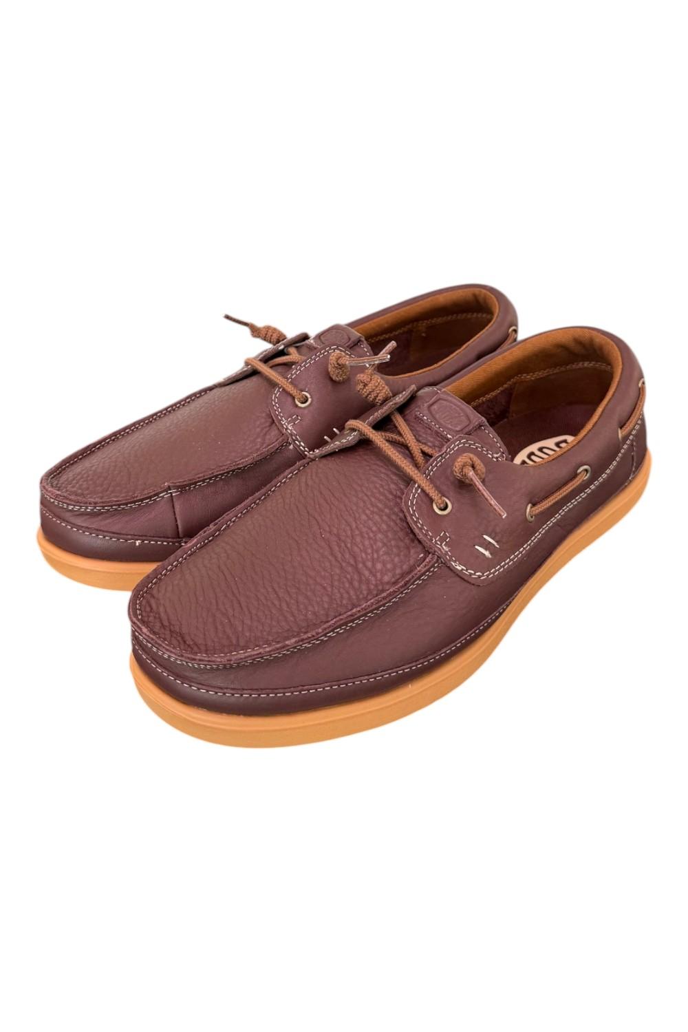Sneaker uomo barca testa di moro  Hey Dude 