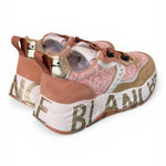 Sneaker donna Voile Blanche Club 105 bianco caramel rosa 2D28 
