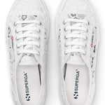 Sneaker Superga Cotu Macramé bianca 