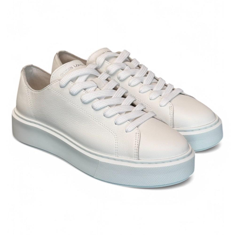 Sneaker donna RAW CUT ALL WHITE Crime bianca 