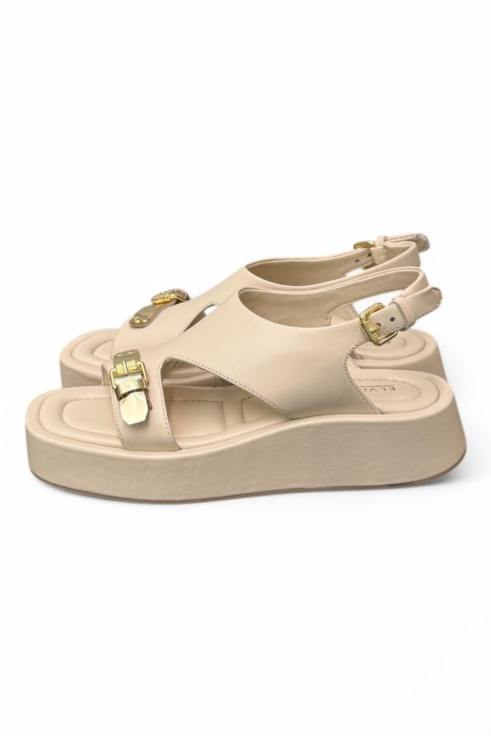 Sandalo asimmetrico burro Zanon<BR/> 