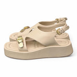 Sandalo asimmetrico burro Zanon<BR/> 