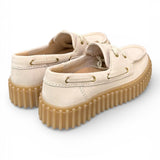 Barca Clarks Boat Cleyhill Torhill nabuk latte 