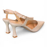 Slingback trasversale pelle osso Matteo Pitti 