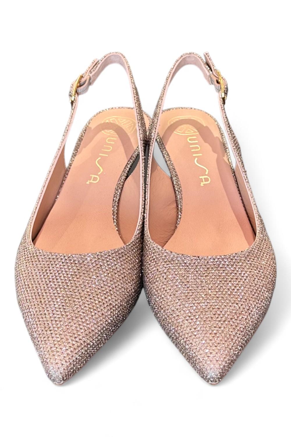 Slingback lux oro tacco 5 Unisa 