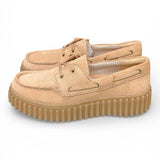 Barca Clarks Boat Cleyhill Torhill suede beige cipria 