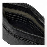 Pochette uomo donna pelle nera Gianni Chiarini 