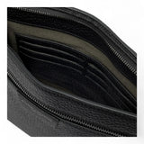 Pochette uomo donna pelle nera Gianni Chiarini 