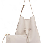 Secchiello Sienna pelle sabbia Gianni Chiarini<BR/> 