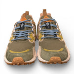Sneaker uomo Yamano 3 1F06 canvas military Flower Mountain 