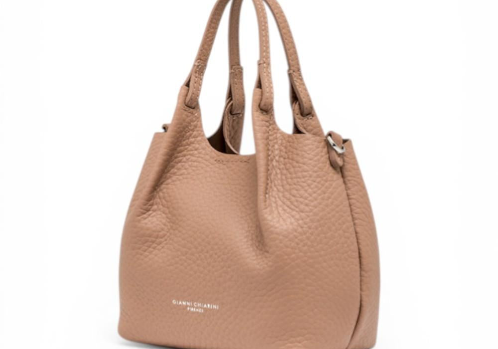 Borsa Dua piccola Clay Naturale Gianni Chiarini<BR/> 