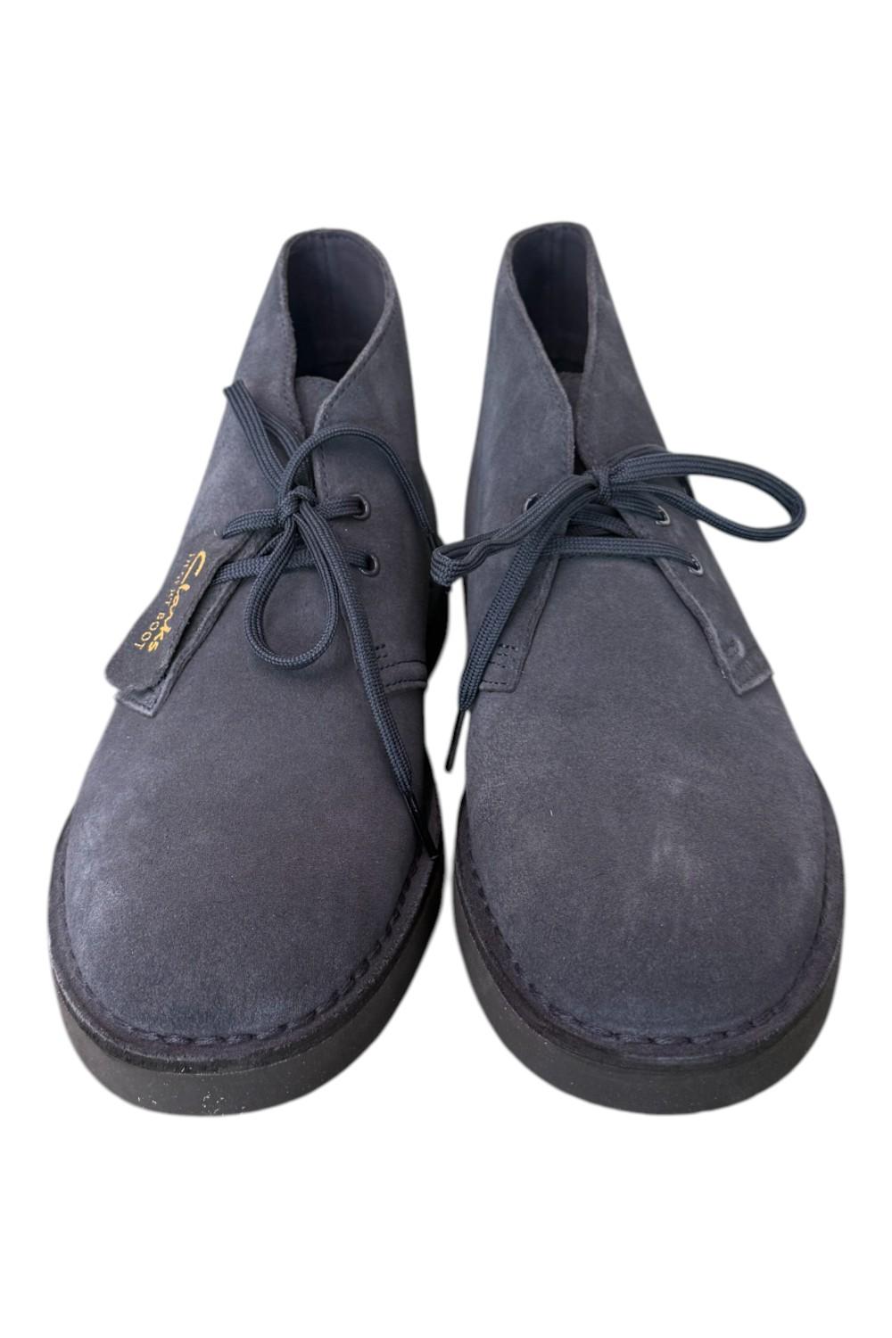 Scarpa uomo Desert Boot Evo navy blue Clarks<BR/> 