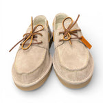 Allacciato barca uomo Panchic suede Dove Grey<BR/> 