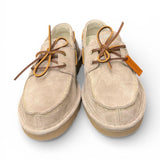Allacciato barca uomo Panchic suede Dove Grey<BR/> 