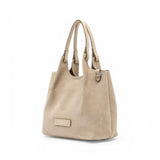 Borsa Dua piccola suede nude Gianni Chiarini 